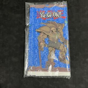 Vintage DesignWare Yu-Gi-Oh Plastic Tablecover Blue Party 54x96 Tablecloth USA
